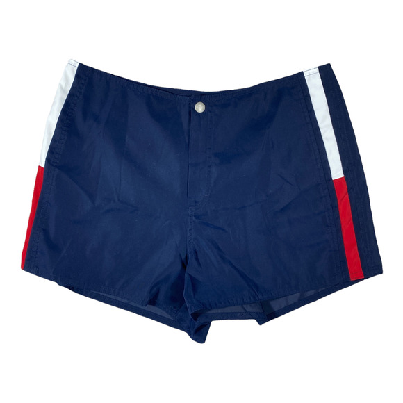 Tommy Hilfiger Swim Other - Tommy Hilfiger Swim Board Shorts Bottoms Women's Medium Red White Navy Blue
